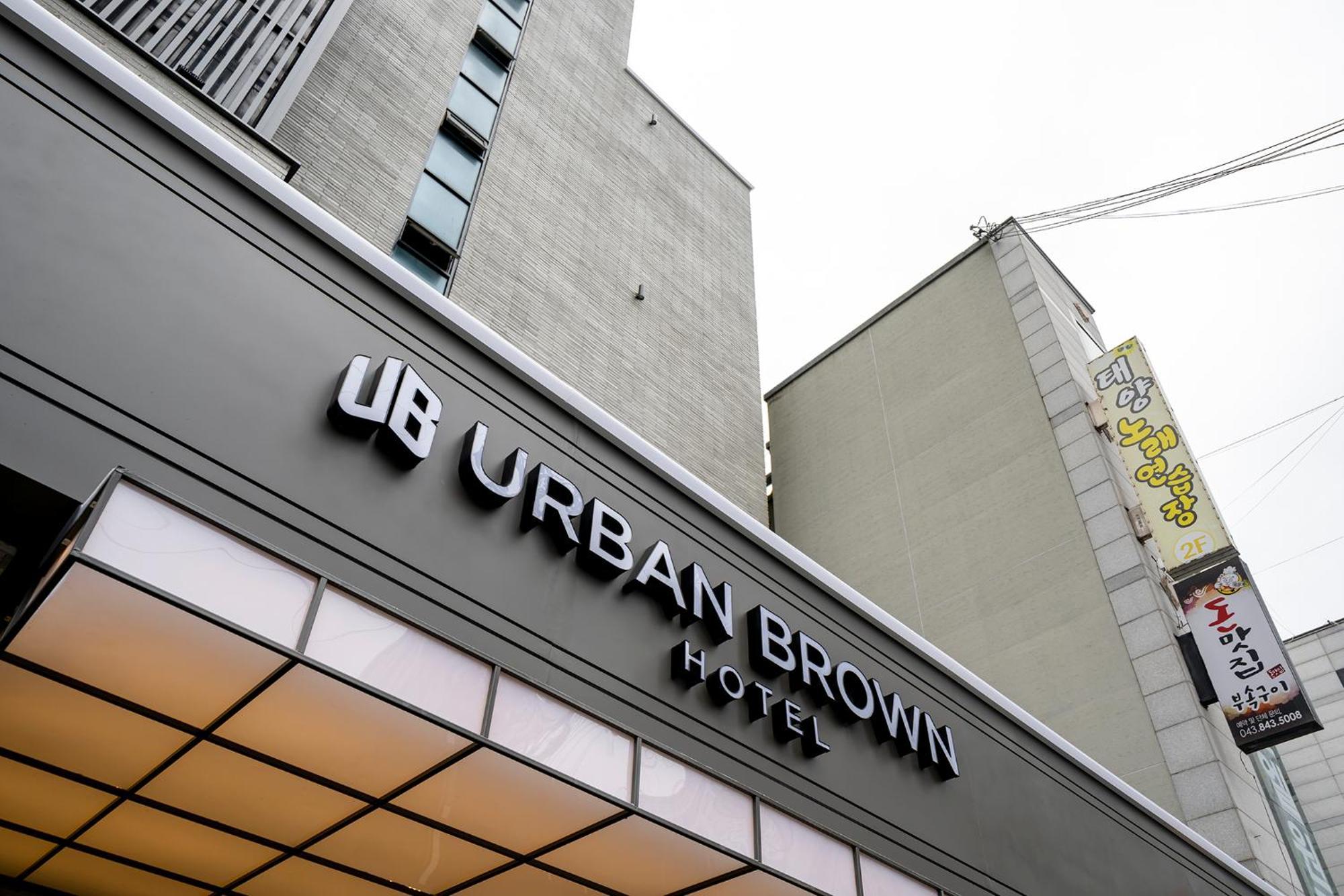 Urban Brown Hotel Chungju City Hall Eksteriør bilde